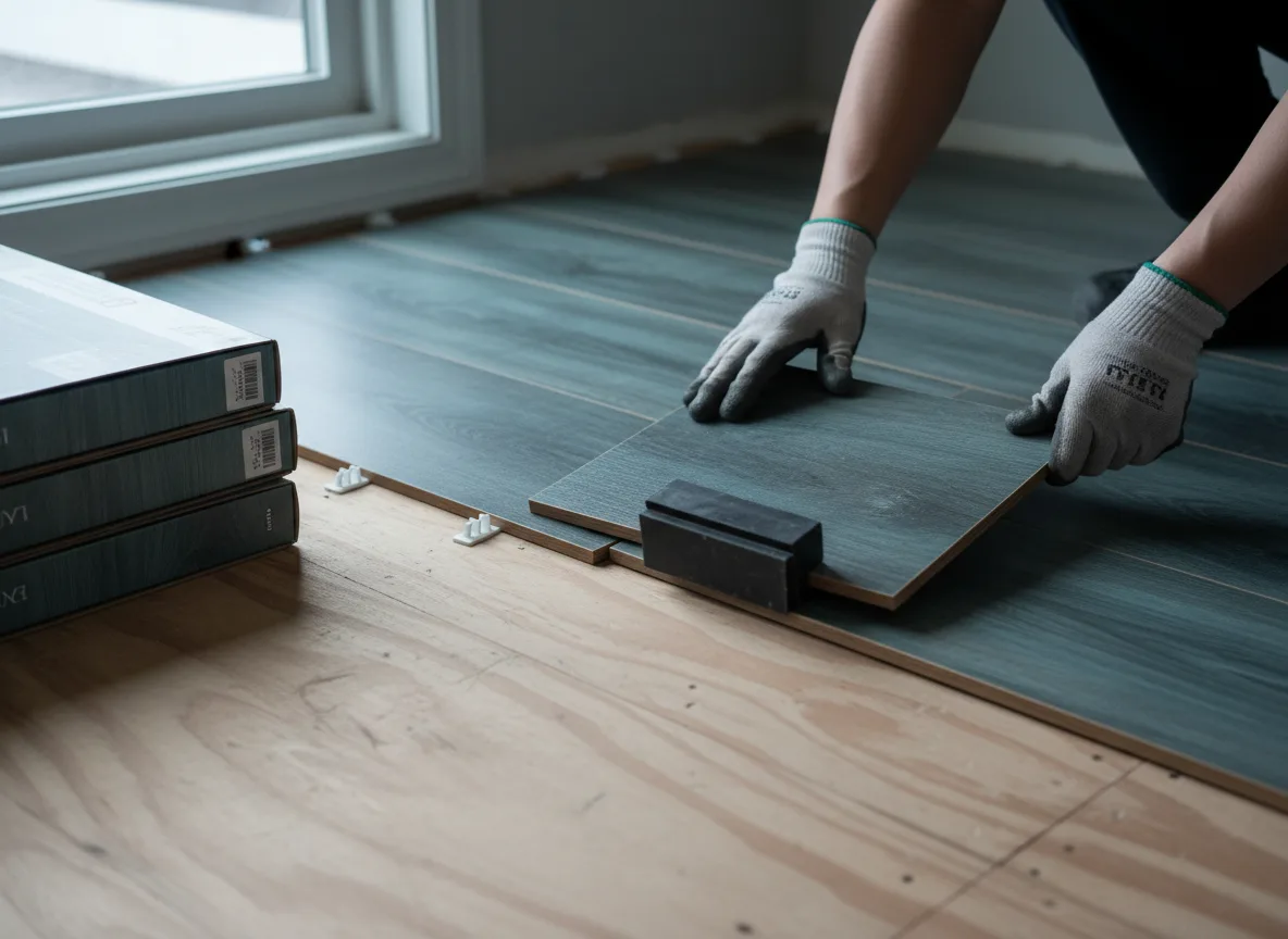 Luxury Vinyl Plank Installation company in Beeler, KS